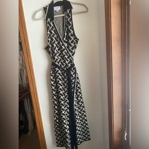 DVF target wrap dress